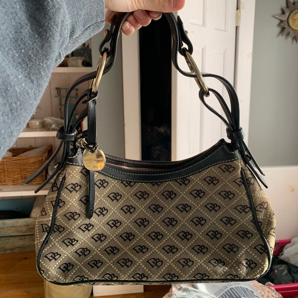 Dooney & Bourke Purse Cream Tan Large